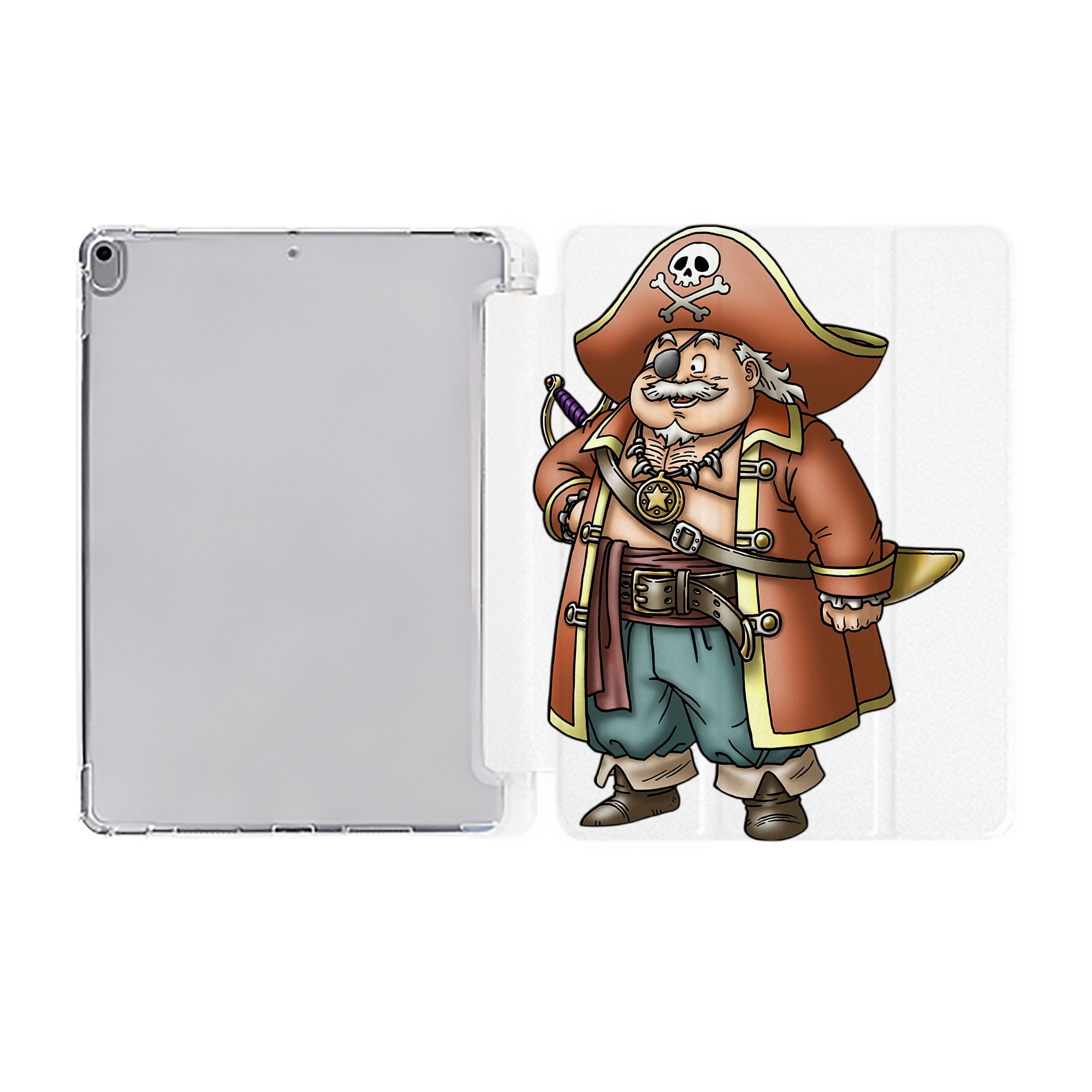 （画像用） ドラゴンクエスト Doragon Kuesuto Dragon Quest IPad ケース ペン収納付き 三つ折りスタンド PUレザー×シリコン 対応機種9.5/10.5/10.9インチ